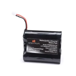 Spektrum SPMB6600LITX3.7V 6600mAh 1S Senderakku: NX6/NX8/NX10 Tx Plug (XH-1S)