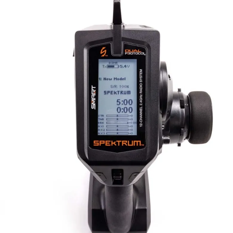 Spektrum SPM5035DX Pro+ 12-Kanal DSMR+ Sender mit SR2100 Empfänger