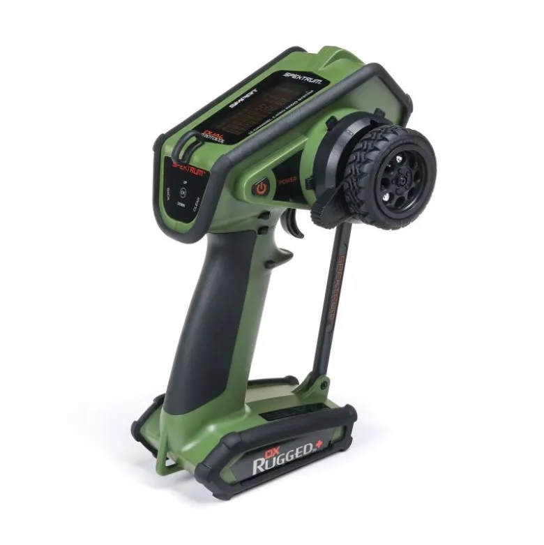Spektrum SPMR6220GDX Rugged+ 12-Kanal DSMR+ Fernsteuerung, grün