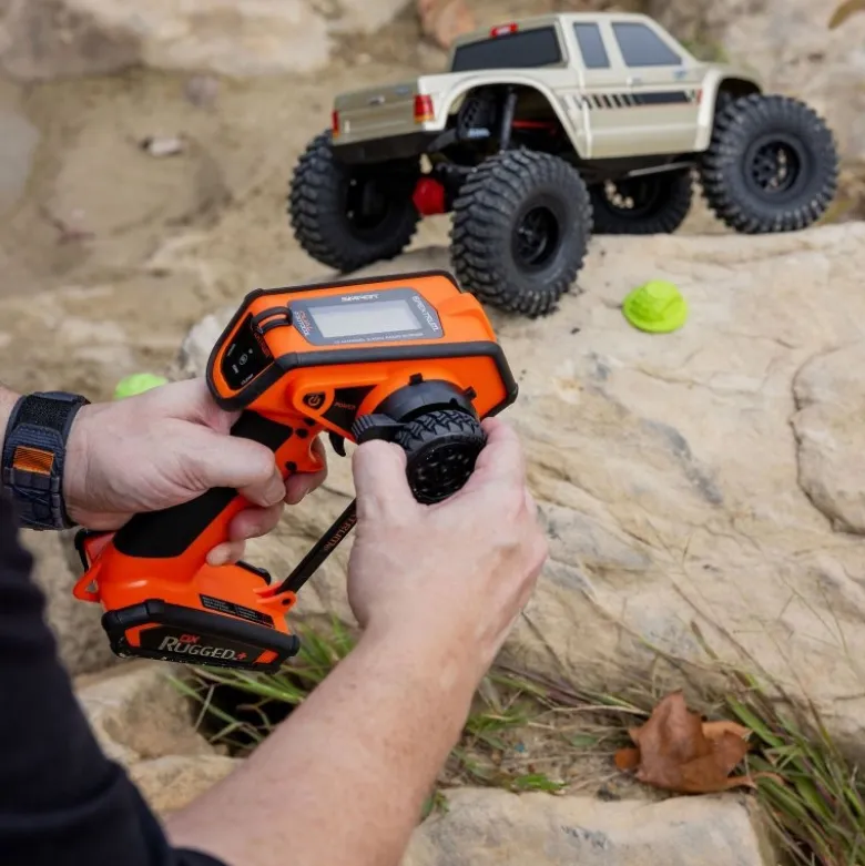 Spektrum SPMR6220ODX Rugged+ 12-Kanal DSMR+ Fernsteuerung, orange