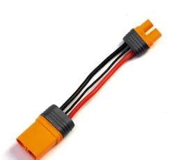 Spektrum SPMXCA507Adapter IC3 Buchse auf IC5 Stecker 100mm