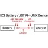 Spektrum SPMXCA312Adapter JST PH-UMX auf IC3