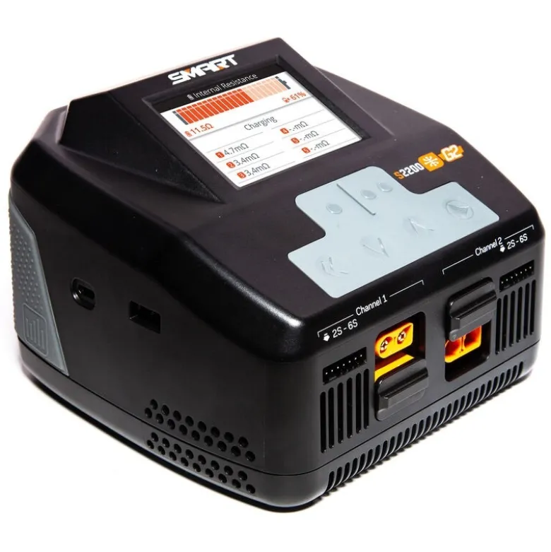 Spektrum SPMXC2010IS2200 G2 AC 2x200W Smart Ladegerät
