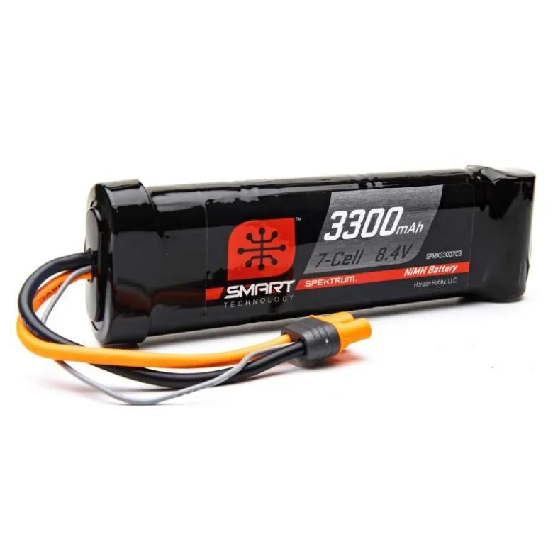 Spektrum SPMX33007C3Smart NiMH Akku 8.4V 3300mAh 7-Cell: IC3-Stecker