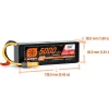 Spektrum SPMX54S50H5Smart G2 LiPo Akku 4S 5000mAh 50C 14,8V, Hardcase IC5