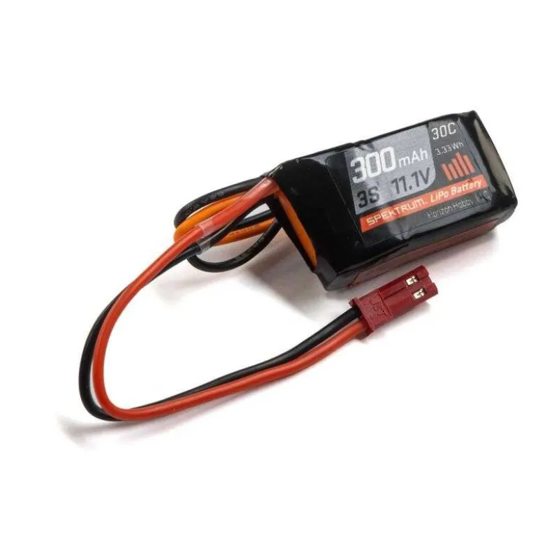 Spektrum SPMX3003SJ30LiPo Akku 11.1V 300mAh 3S 30C - JST für UMX 3S Flugmodelle