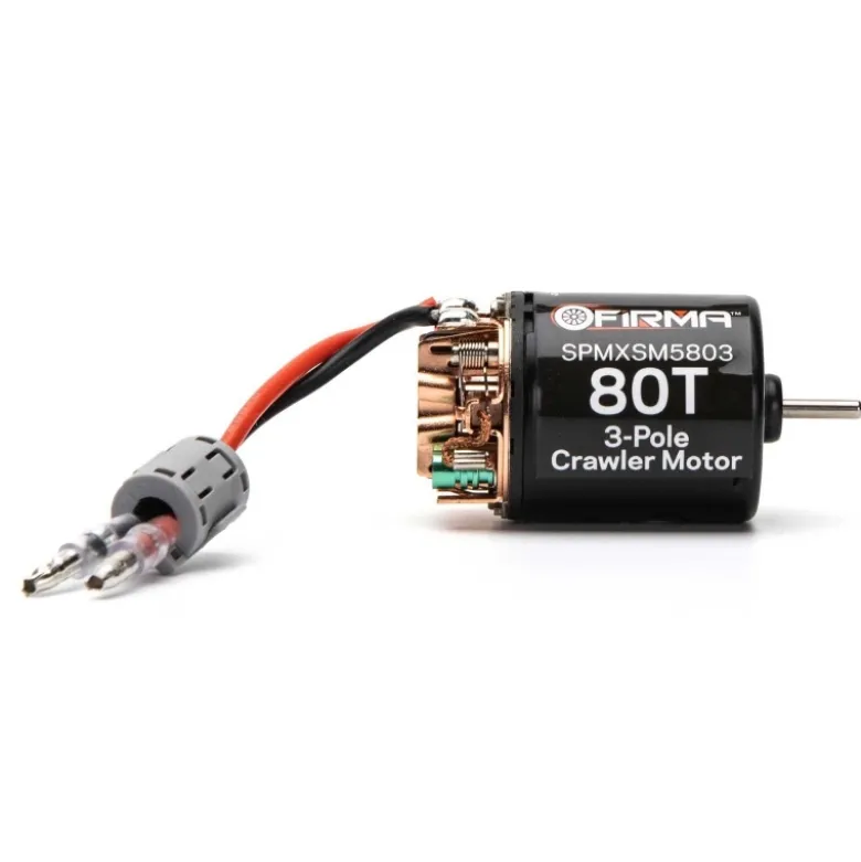 Spektrum SPMXSM5803Firma 80T Brushed Motor 3-Polig für 1:10 Crawler/Truck