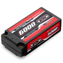 Sunpadow SW256408LiPo Akku 2S 7,6V 6000mAh 110C HV Hardcase 4mm Shorty