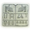 Tamiya 319004976AA-Teile Lampengläser vorne für Volvo FH16 56360