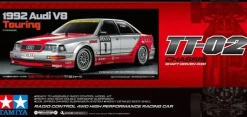 Tamiya 58699Audi V8 1992 4WD Tourenwagen TT-02 1:10 Bausatz
