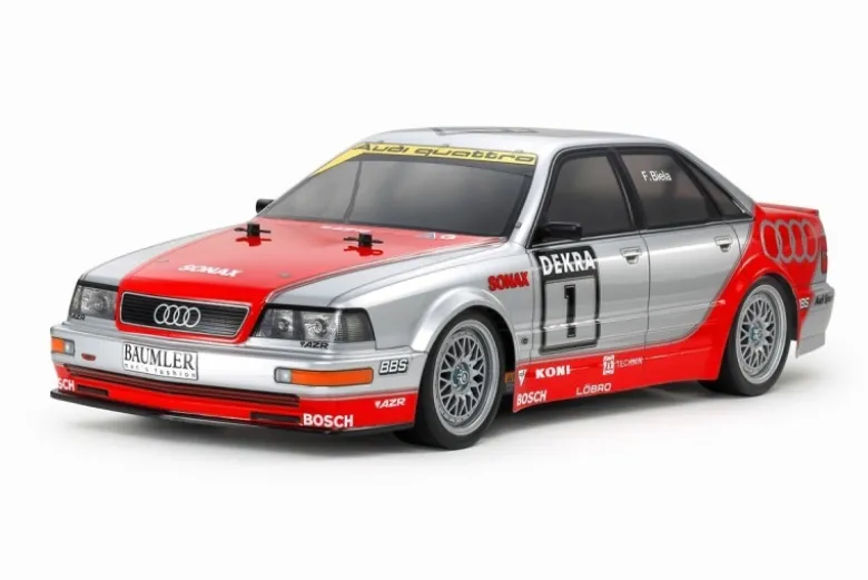 Tamiya 58699Audi V8 1992 4WD Tourenwagen TT-02 1:10 Bausatz
