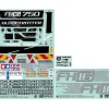 Tamiya 319490132Aufkleber (a+b), Metall-Sticker, Volvo FH16 XL 750 4x2