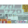 Tamiya 311421856Aufkleber Scania 770 S 8x4
