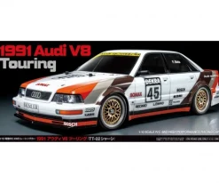 Tamiya 58682BLAudi V8 4WD Tourenwagen 1:10 TT-02 Kit Brushless Edition