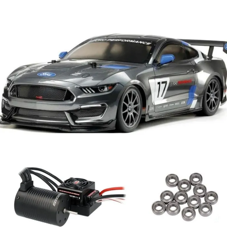 Tamiya 58664BLFord Mustang GT4 4WD Onroad TT-02 1/10 Brushless Edition