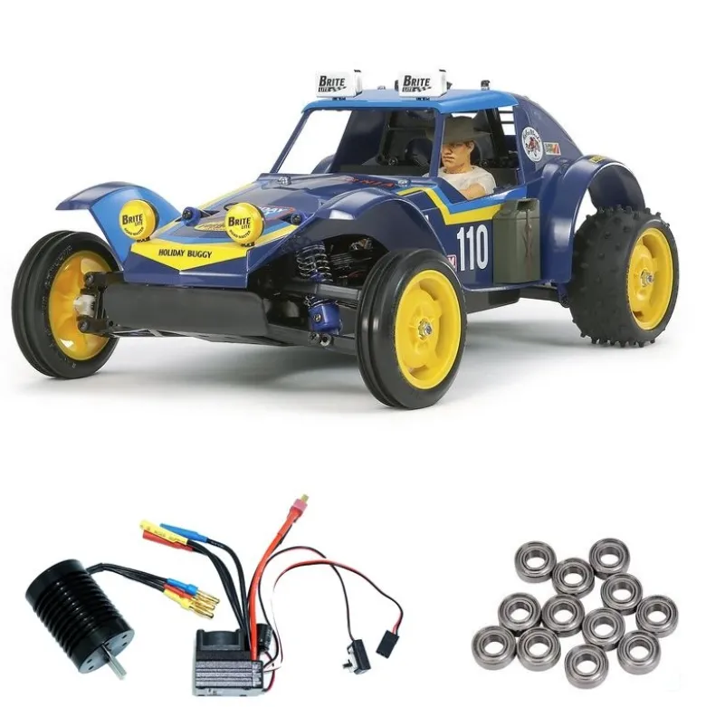 Tamiya 58470BLHoliday Buggy 2010 1:10 2WD Brushless-Edition + Kugellager