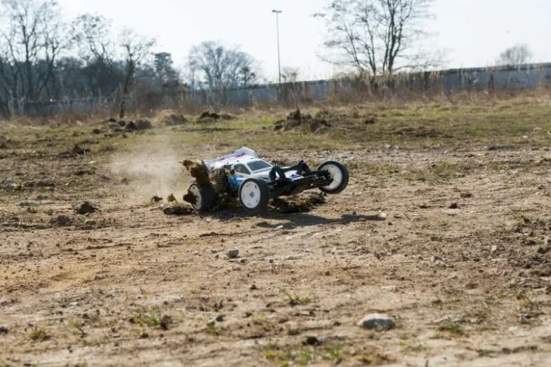 Tamiya 58587BLNeo Fighter DT-03 2WD Buggy Brushless-Edition + Kugellager