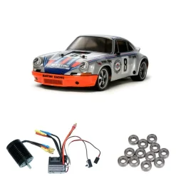 Tamiya 58571BLPorsche 911 Carrera RSR TT-02 Brushless-Edition + Kugellager