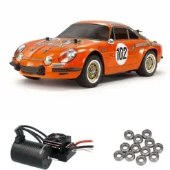 Tamiya 58708BLRenault Alpine A110 Jägermeister M06 1:10 Brushless Edition