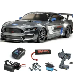 Tamiya 58664BLSETFord Mustang GT4 4WD Onroad TT-02 1/10 Brushless Set
