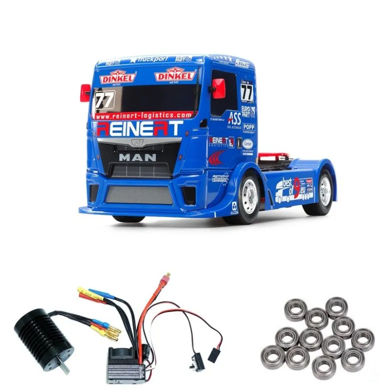 Tamiya 58642BLTeam Reinert Racing MAN TGS TT-01E Brushless-Edition