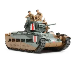 Tamiya 35300Britischer Panzer Matilda Mk.III/IV (3), Plastikbausatz 1:35