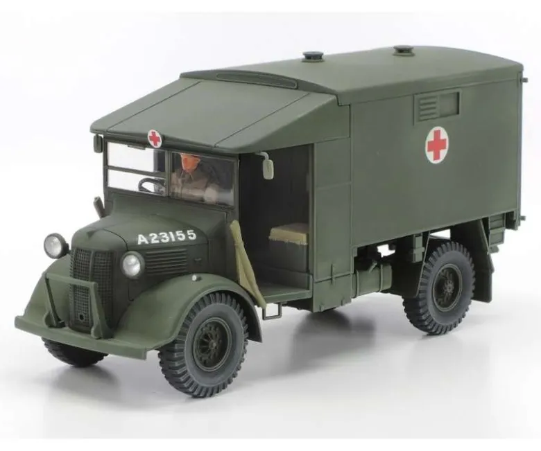 Tamiya 32605Britischer 2to. 4x2 Krankenwagen, Plastikbausatz, 1:48