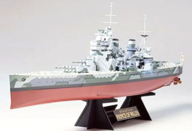 Tamiya 78011Britisches Schlachtschiff Prince of Wales 1:350 Bausatz