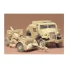 Tamiya 35044BR.25PDR GUN & QUAD TRACTORl 1/35