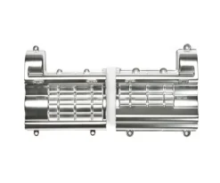 Tamiya 565391:14 B-Teile 3-Getriebegehäuse chrom matt