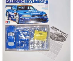 Tamiya 300024219Calsonic Skyline GT-R (R34), Plastikbausatz, 1:24