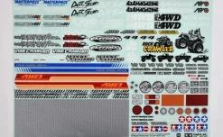 Tamiya 54630Dekorbogen Off-Road