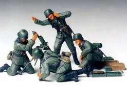 Tamiya 35193Deutsche Infantrie Figuren Mörser-Team 1:35