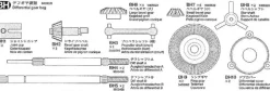 Tamiya 309400028Differential-Beutel BH1-BH10 für Tamiya Trucks