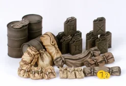 Tamiya 35229Diorama-Set Zubehör für Alliierte Fahrzeuge 1:35