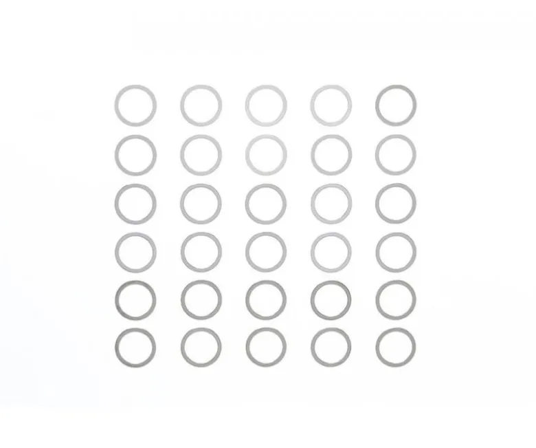 Tamiya 53588Distanzscheiben Set 10mm Passscheiben 30 Stück 0,1 0,2 0,3mm