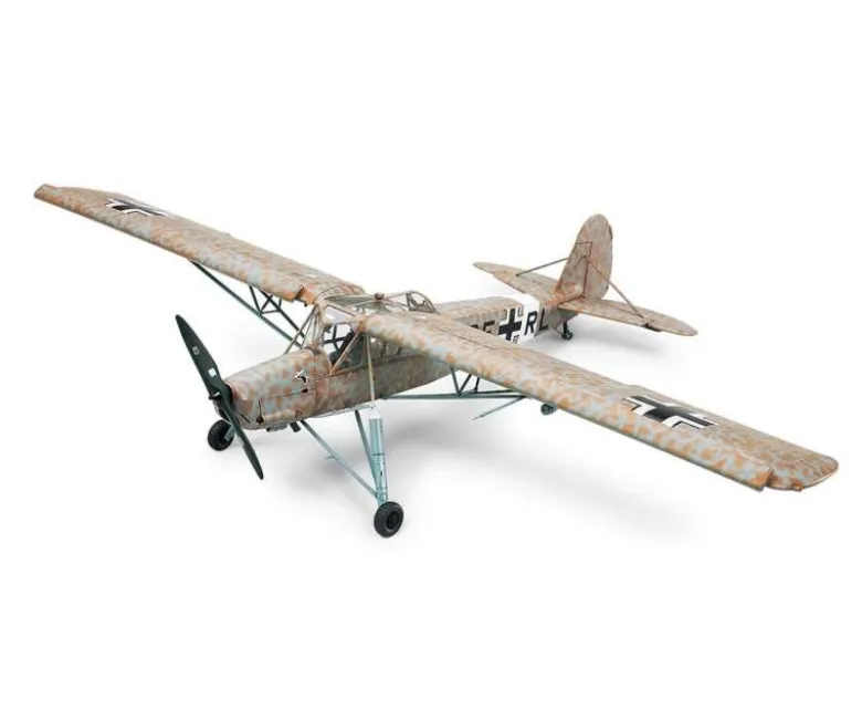 Tamiya 61100Dt. Fieseler FIL156C Storch, Plastikbausatz, 1:48