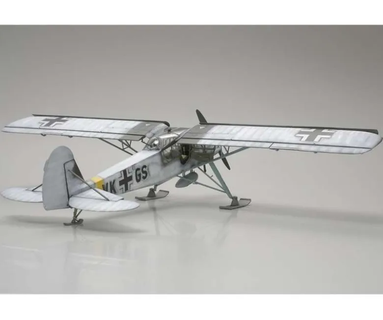 Tamiya 61100Dt. Fieseler FIL156C Storch, Plastikbausatz, 1:48
