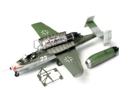 Tamiya 61097Dt. Heinkel He162A-2 Salamander, Plastikbausatz, 1:48