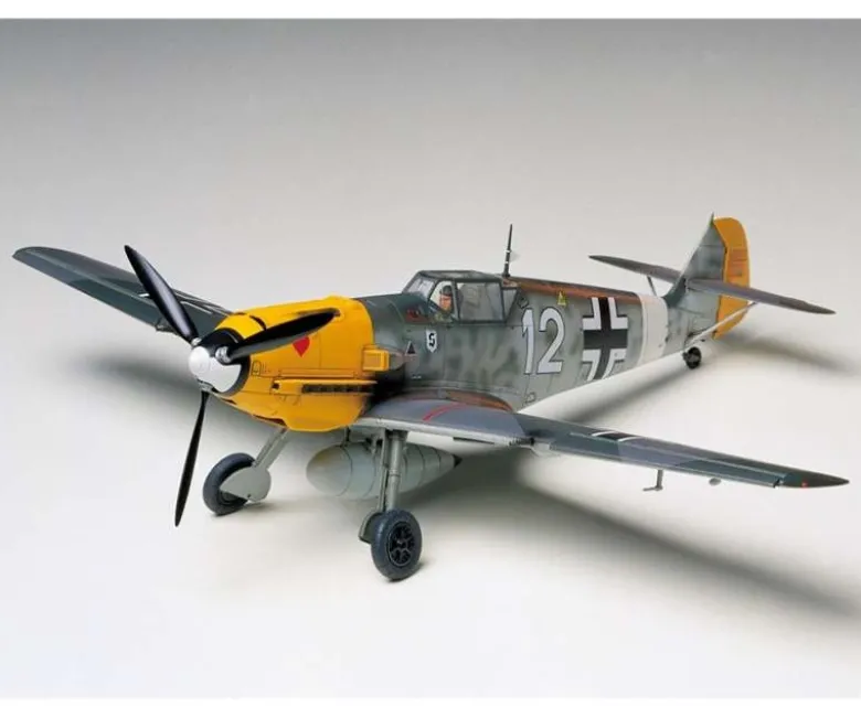 Tamiya 61063Dt. Messerschmitt BF109E-4/7 Trop, Plastikbausatz, 1:48