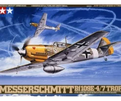 Tamiya 61063Dt. Messerschmitt BF109E-4/7 Trop, Plastikbausatz, 1:48