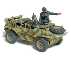 Tamiya 35393Dt. Schwimmwagen T166 breit, Plastikbausatz, 1:35