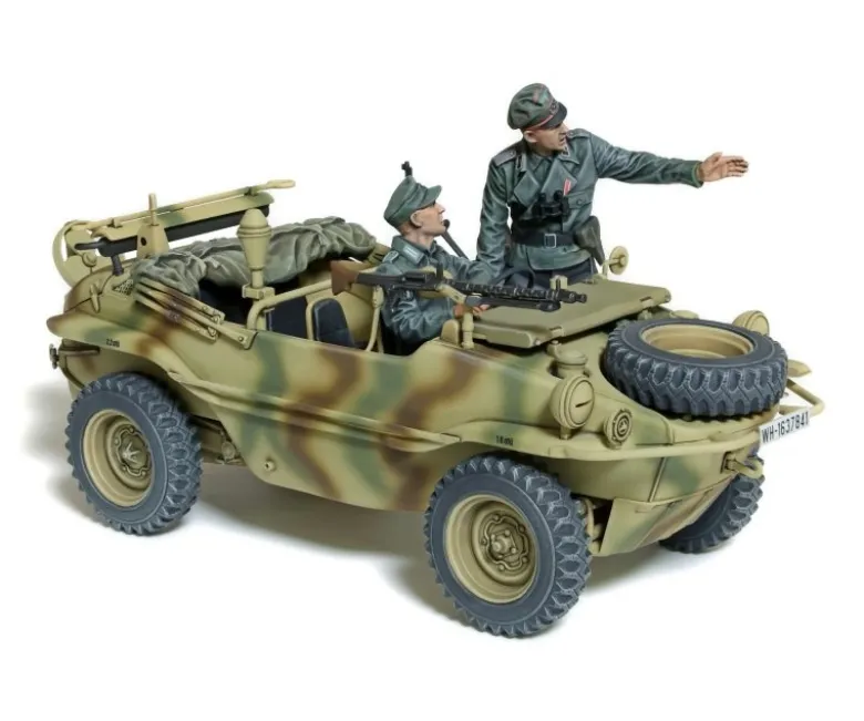Tamiya 35393Dt. Schwimmwagen T166 breit, Plastikbausatz, 1:35