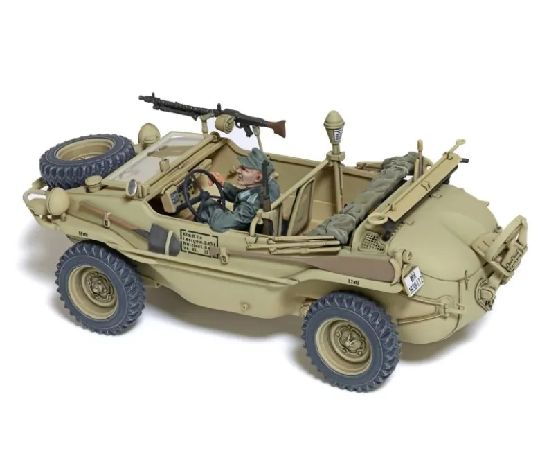 Tamiya 35393Dt. Schwimmwagen T166 breit, Plastikbausatz, 1:35