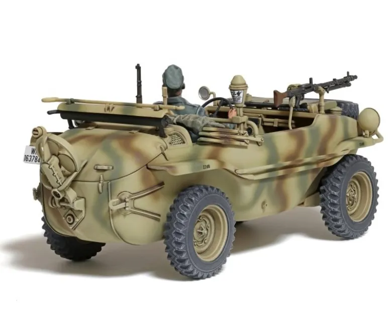 Tamiya 35393Dt. Schwimmwagen T166 breit, Plastikbausatz, 1:35