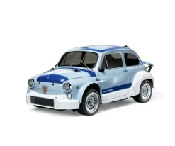 Tamiya 47492Fiat Abarth 1000TCR MB-01 2WD On-Road 1:10 Bausatz Limited Edition, vorlackierte Karosserie