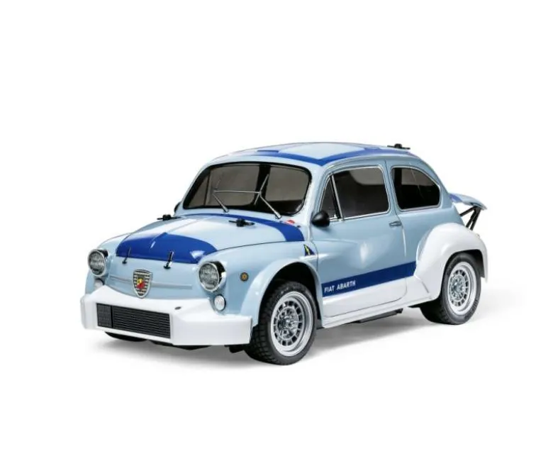 Tamiya 47492Fiat Abarth 1000TCR MB-01 2WD On-Road 1:10 Bausatz Limited Edition, vorlackierte Karosserie