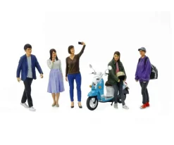 Tamiya 24356Figuren-Set Campus Friends II, 1:24