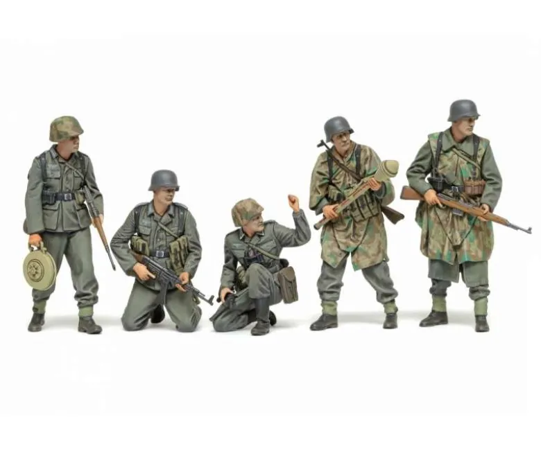 Tamiya 35382Figuren-Set Deutsche Infanterie 1943-45 (5) 1:35 Bausatz
