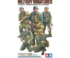 Tamiya 35382Figuren-Set Deutsche Infanterie 1943-45 (5) 1:35 Bausatz